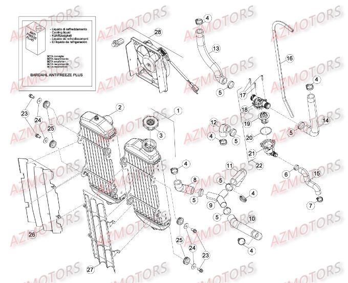 INSTALLATION DE REFROIDISSEMENT [2] pour 350-RR-11